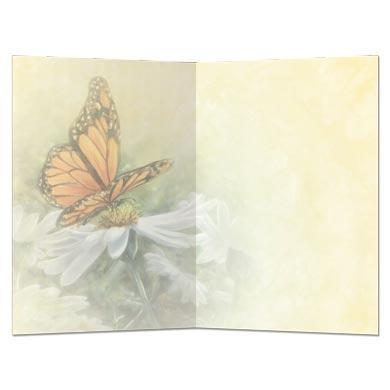inside of Tree Free Rays of Flight card with its printed message — Eternal Spirit