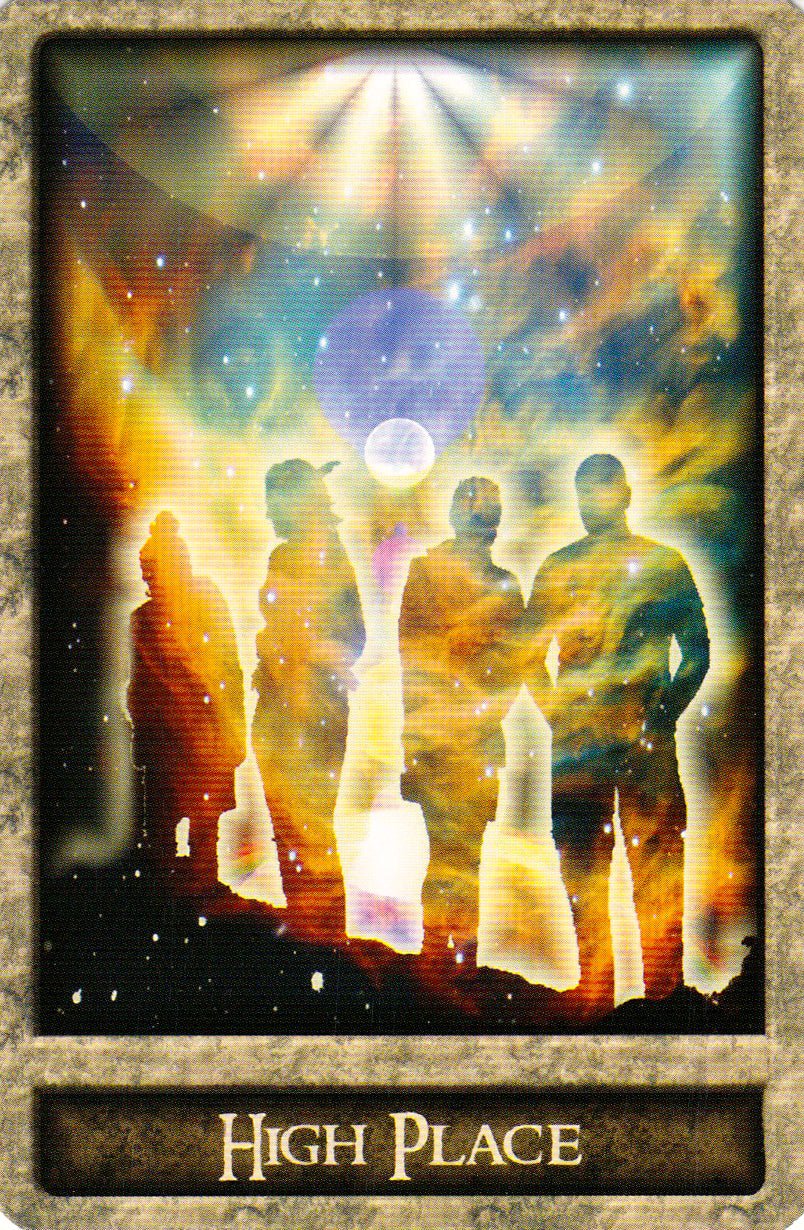 Shaman's Path card revealing the deck's deeply layered symbolism — Eternal Spirit