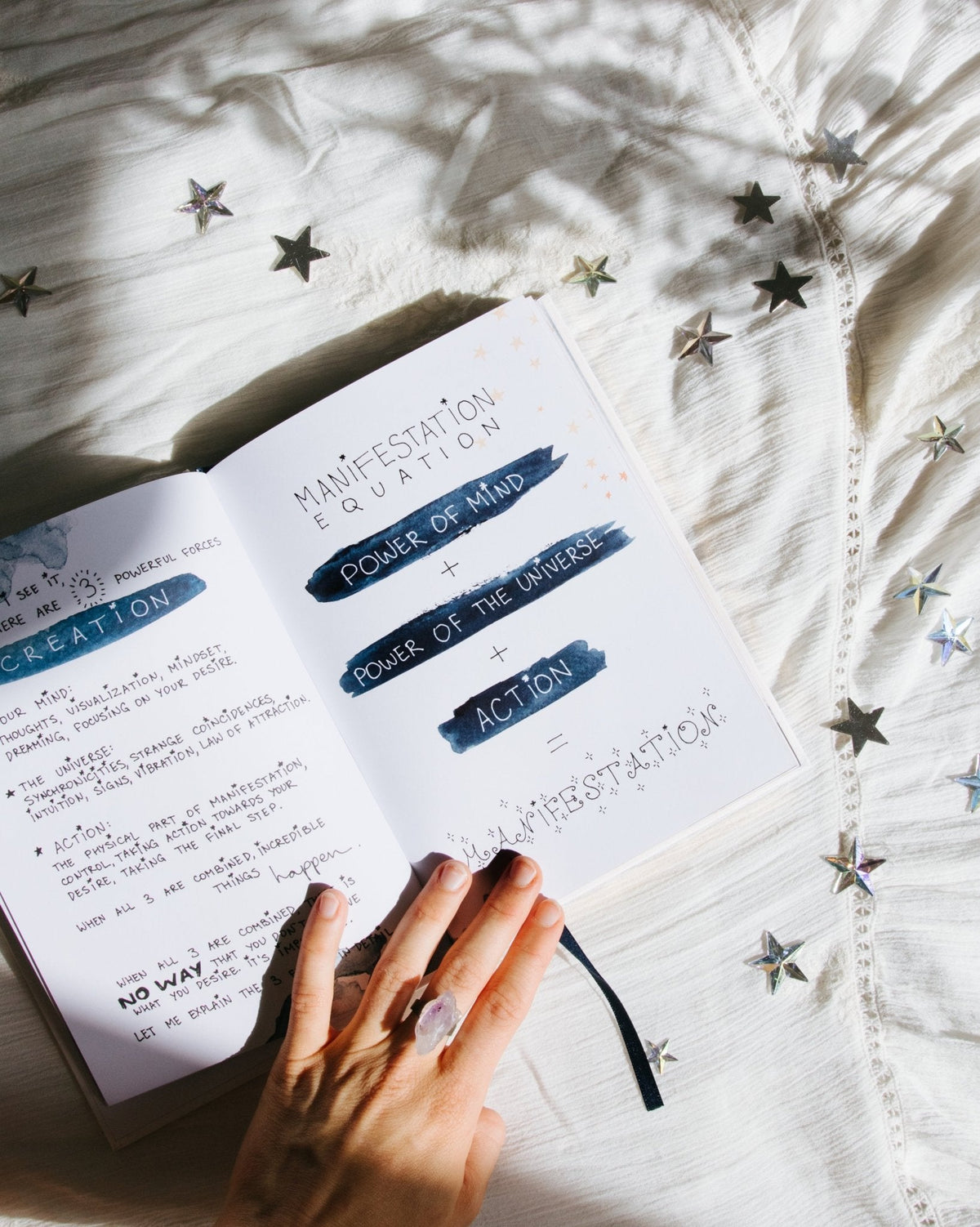 Dreamy Moons "Manifest showcasing the journal's inspirational illustrations (manifest view 5) — Eternal Spirit