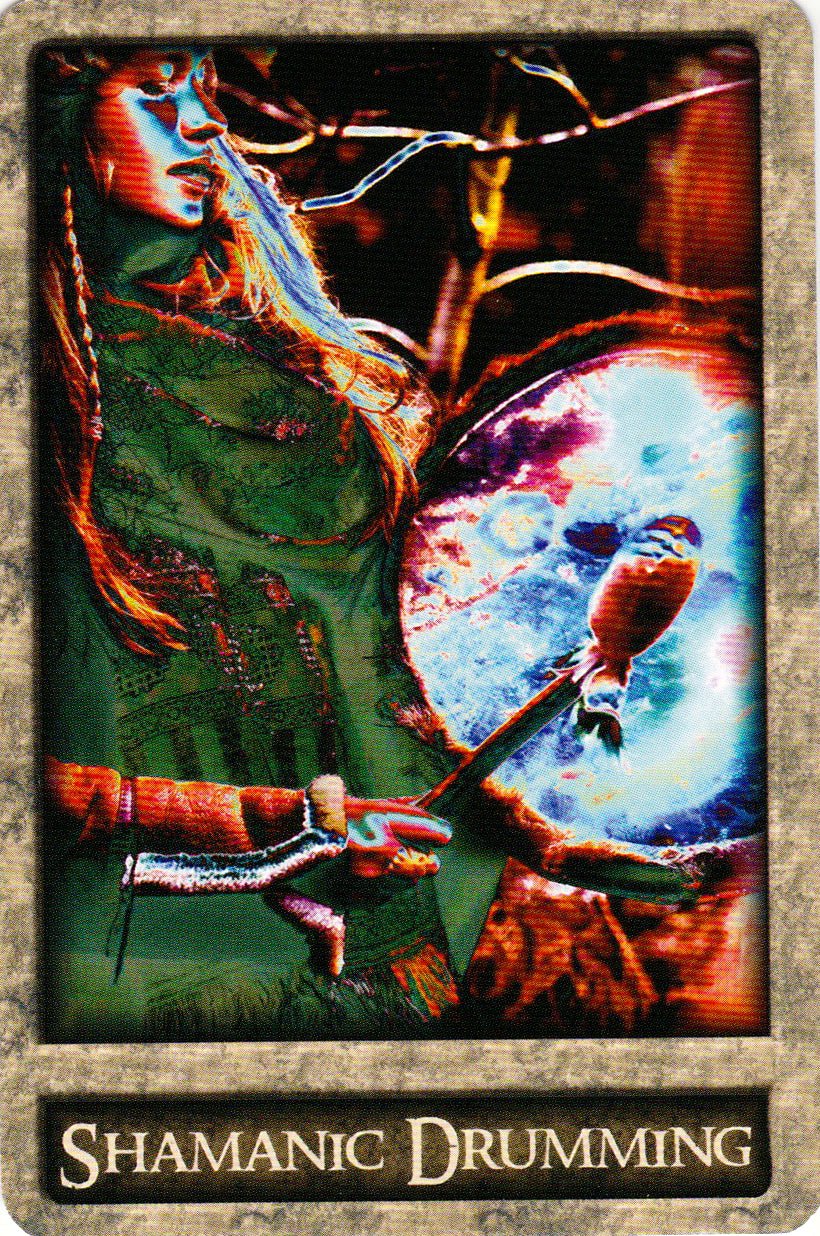 Shaman's Path card demonstrating the deck's inspired artistry — Eternal Spirit