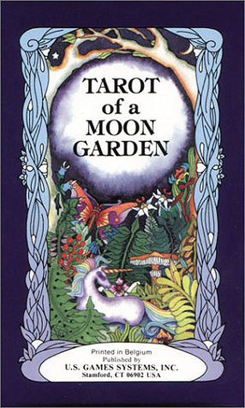 Box cover of Tarot of a Moon Garden tarot card deck — Eternal Spirit