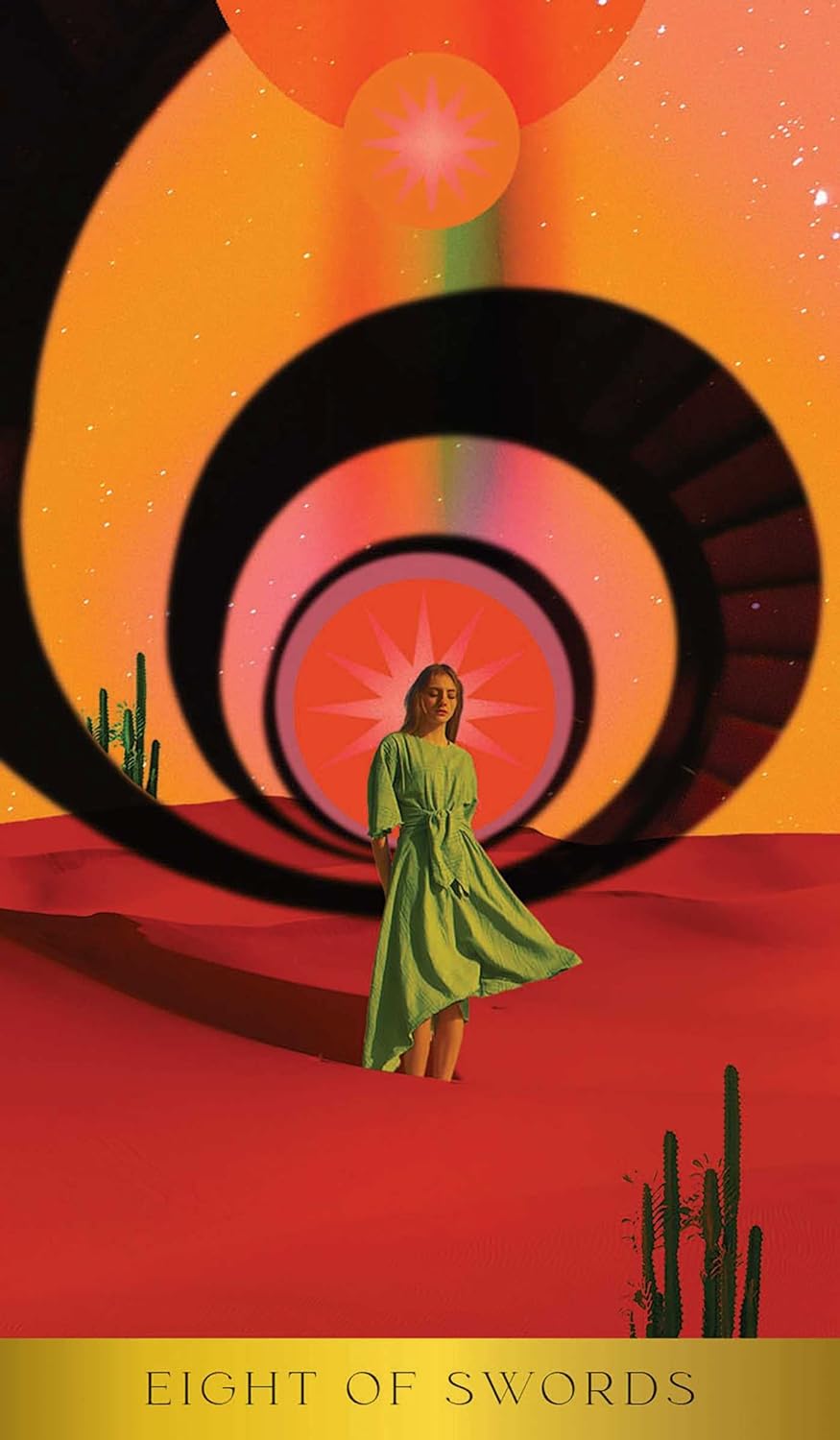 Radiant Wilds Tarot card celebrating the deck's unique visual language — Eternal Spirit