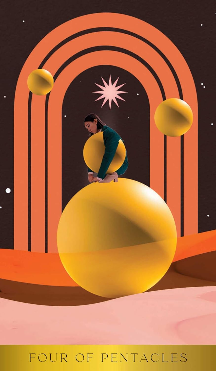 Sample card from the Radiant Wilds Tarot tarot deck — Eternal Spirit