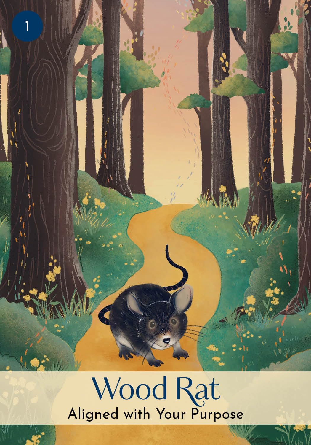 Sample card from the The Chinese Five Elements Oracle tarot deck — Eternal Spirit