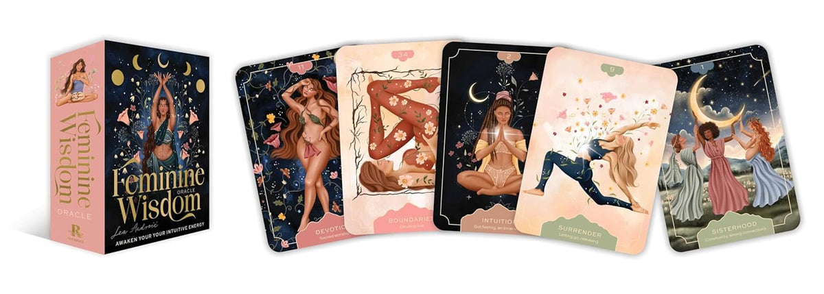 Feminine Wisdom Oracle card exploring the deck's contemplative imagery — Eternal Spirit