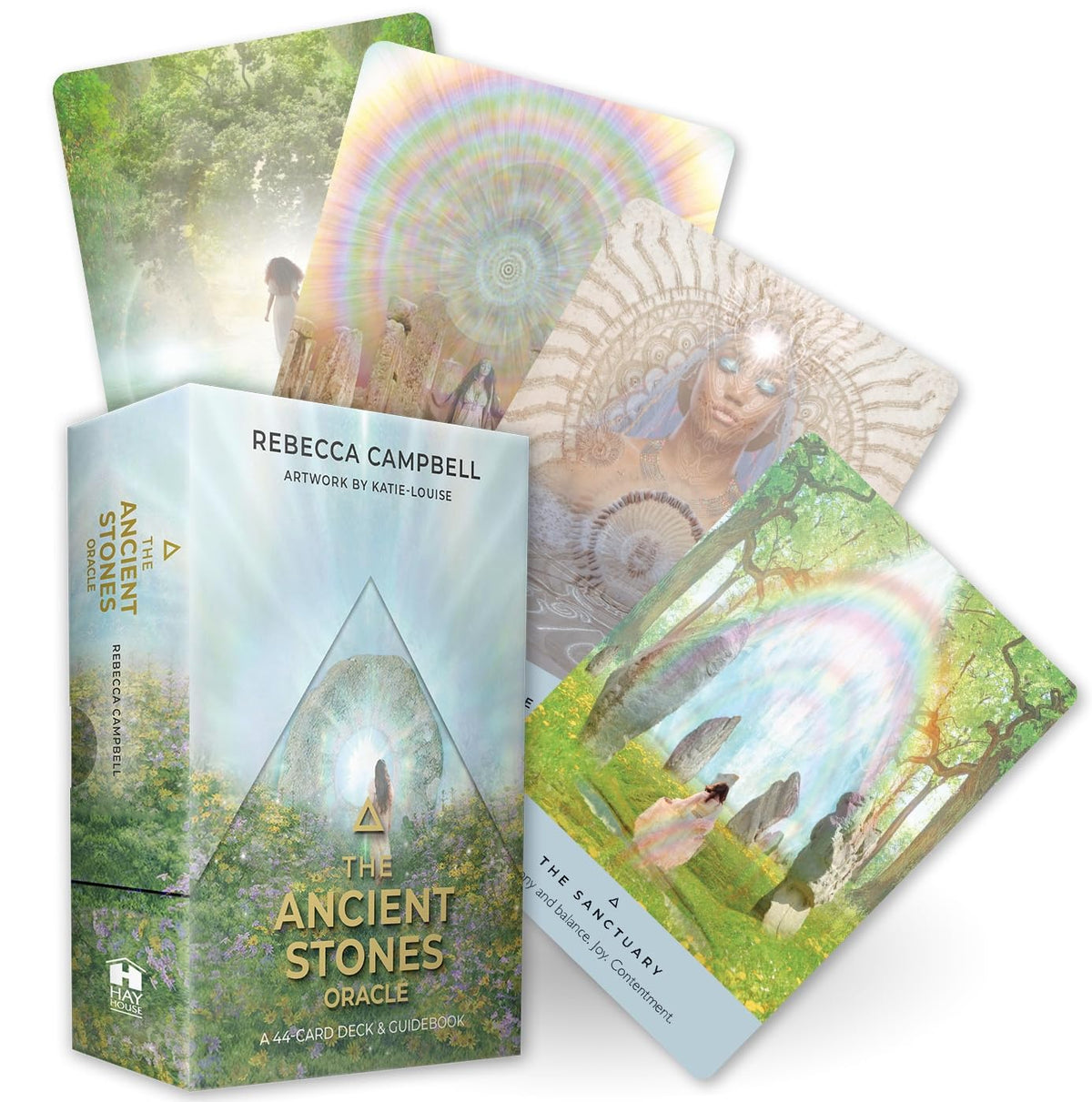 Box cover of The Ancient Stones Oracle oracle card deck — Eternal Spirit