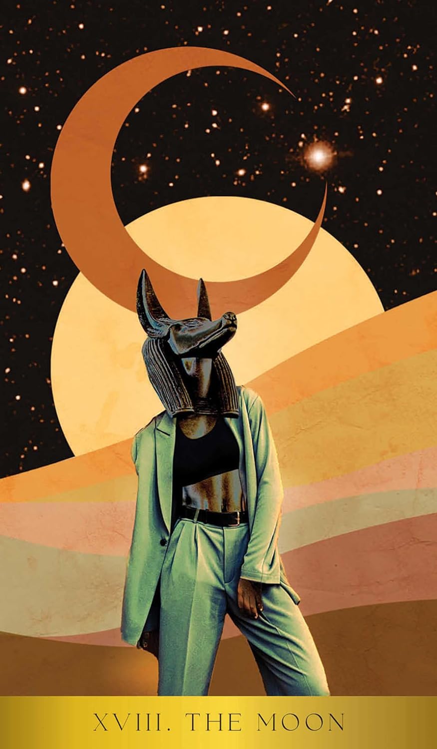 Radiant Wilds Tarot card revealing the deck's mystical artwork — Eternal Spirit