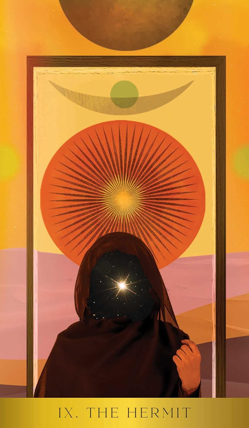 Radiant Wilds Tarot card highlighting the deck's symbolic art — Eternal Spirit