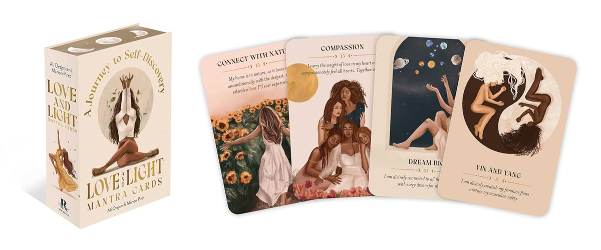 Love and Light Mantra Cards card revealing the deck's mystical artwork — Eternal Spirit