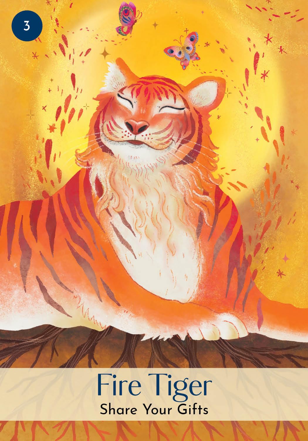 The Chinese Five Elements Oracle card revealing the deck's deeply layered symbolism — Eternal Spirit