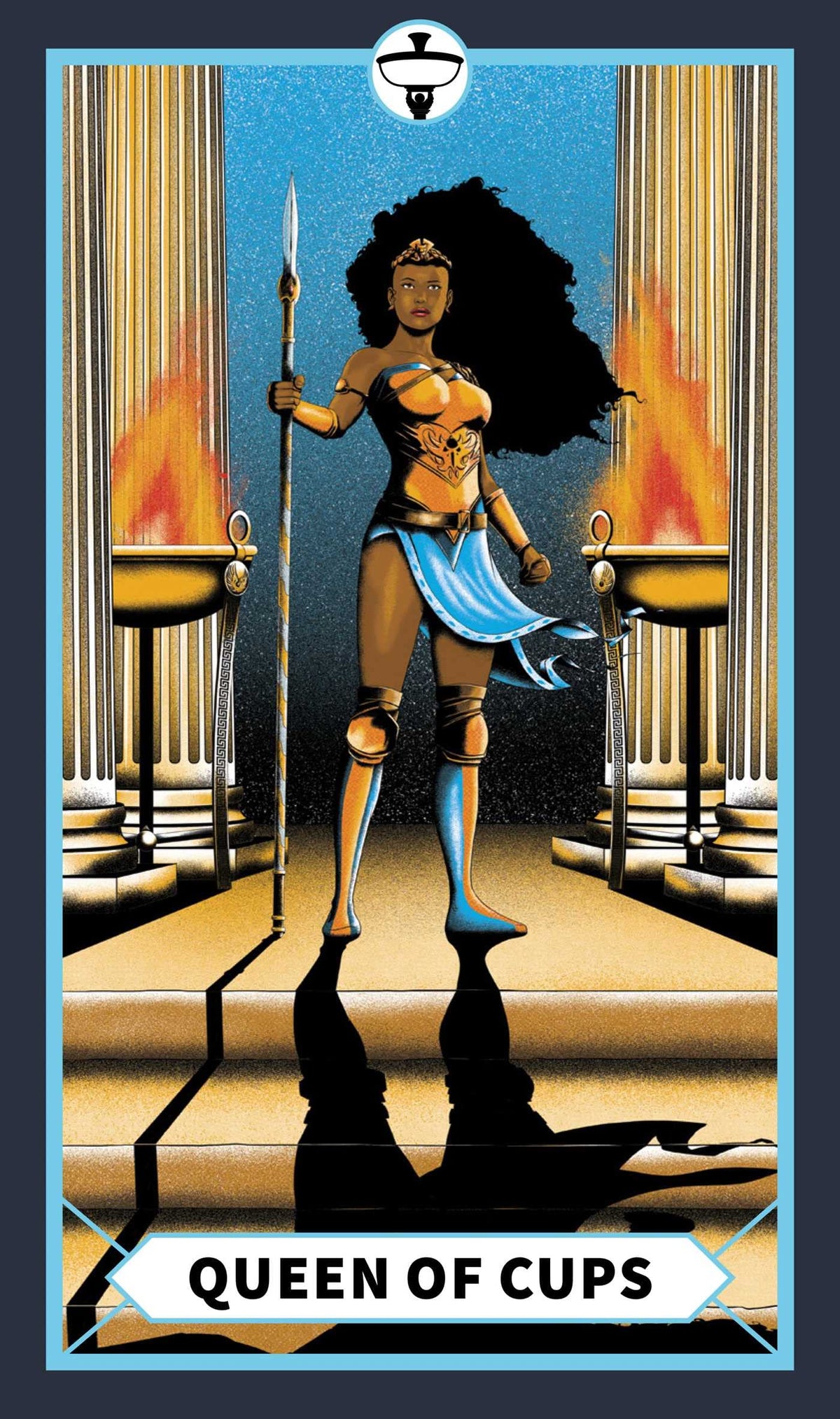 The DC Tarot card featuring the deck's enchanting card art — Eternal Spirit