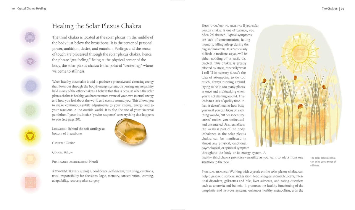 back cover of The Modern Guide to Crystal Chakra Healing — Eternal Spirit