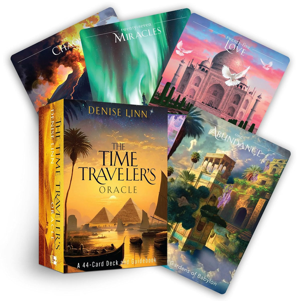 Box cover of The Time Travellers Oracle oracle card deck — Eternal Spirit