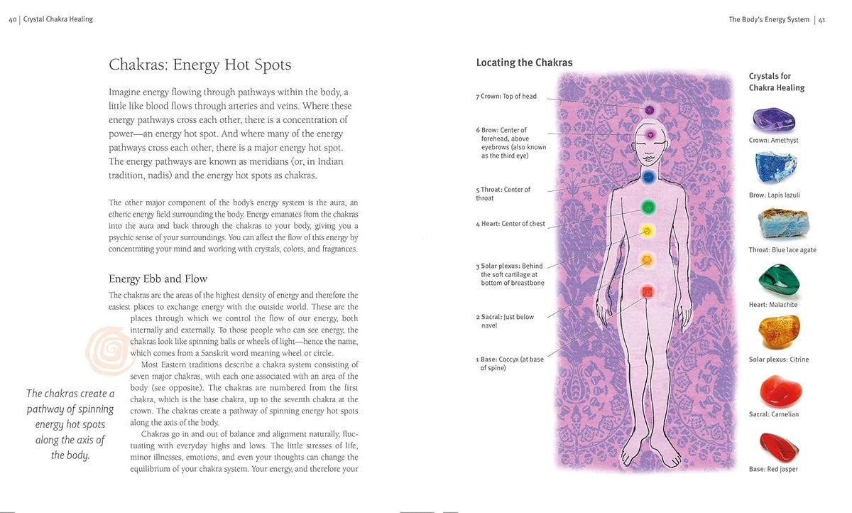 interior preview 2 of The Modern Guide to Crystal Chakra Healing — Eternal Spirit