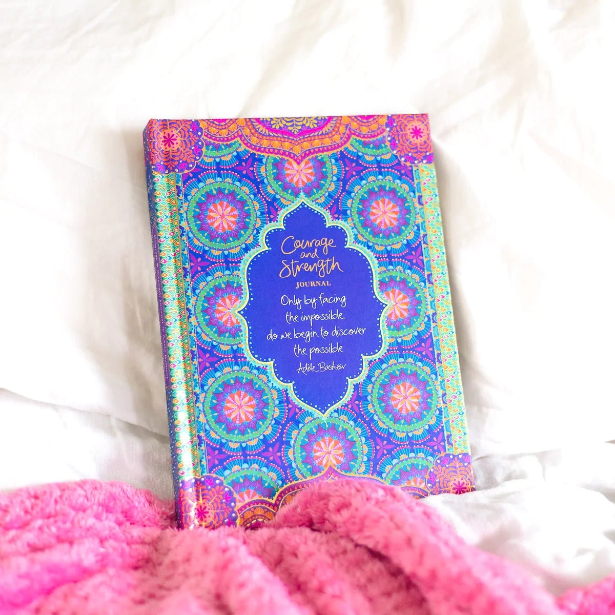 Intrinsic "Courage and Strength revealing the journal's guided writing prompts — Eternal Spirit