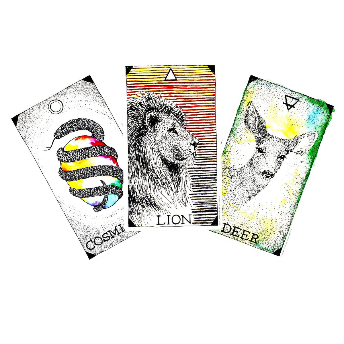 The Wild Unknown Animal Spirit Oracle card featuring the deck's enchanting card art — Eternal Spirit
