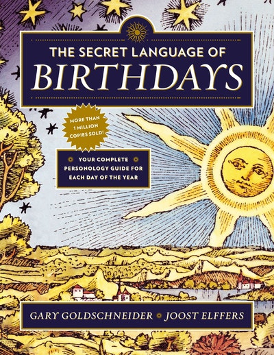 The Secret Language of Birthdays by Gary Goldschneider and Joost Elffers, book cover