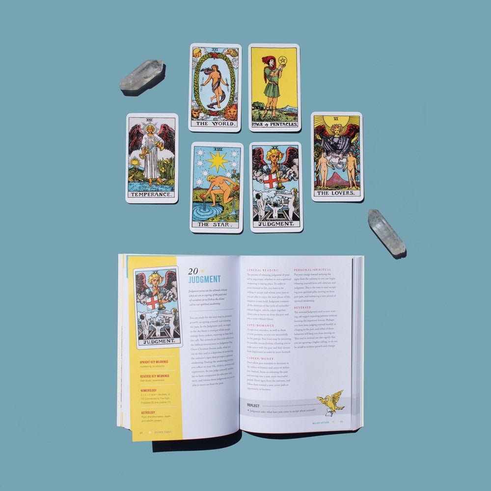 Guided Tarot Box Set card featuring the deck's enchanting card art — Eternal Spirit