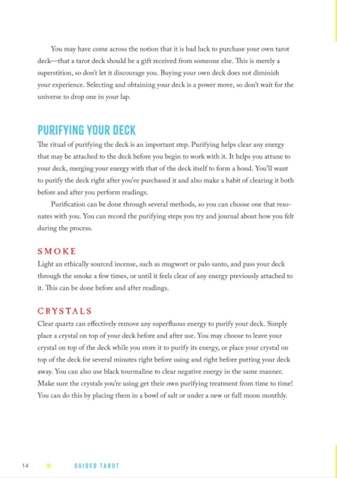 Guided Tarot Box Set card unveiling the deck's spiritual symbolism — Eternal Spirit