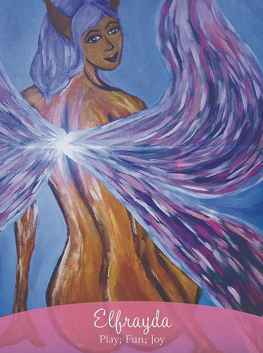 Soul Expression Oracle card sharing the deck's luminous illustration style — Eternal Spirit