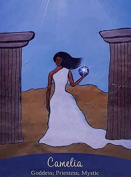 Soul Expression Oracle card portraying the deck's otherworldly aesthetic — Eternal Spirit
