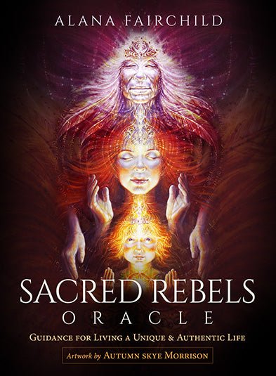 Sacred Rebels Oracle box with radiant goddess by Alana Fairchild — Eternal Spirit
