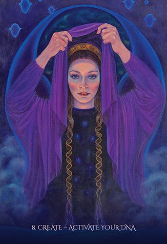 Through the Eyes of the Soul Cards card revealing the deck's deeply layered symbolism — Eternal Spirit