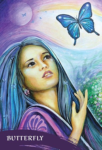 The Zen of Animals Oracle card exploring the deck's contemplative imagery — Eternal Spirit