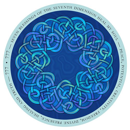 Circles of Healing Cards card celebrating the deck's unique visual language — Eternal Spirit