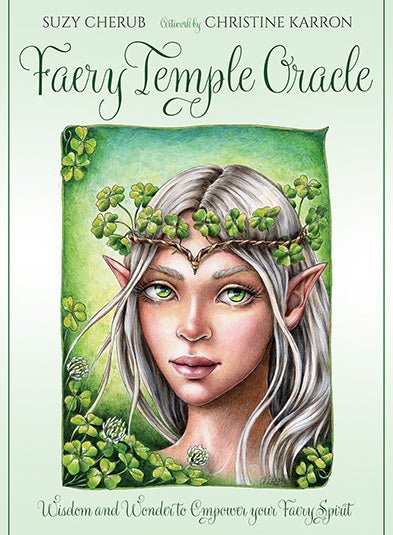 Faery Temple Oracle box with ethereal faery faces by Suzy Cherub — Eternal Spirit