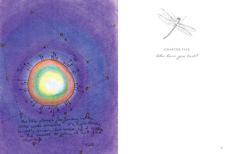 Sample page from How to Heal a Broken Heart Journal journal — Eternal Spirit