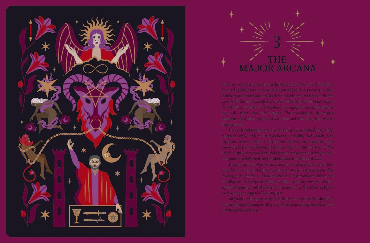 The Witch of the Forest's Tarot Magick Deck card showing the deck's detailed artistic vision — Eternal Spirit