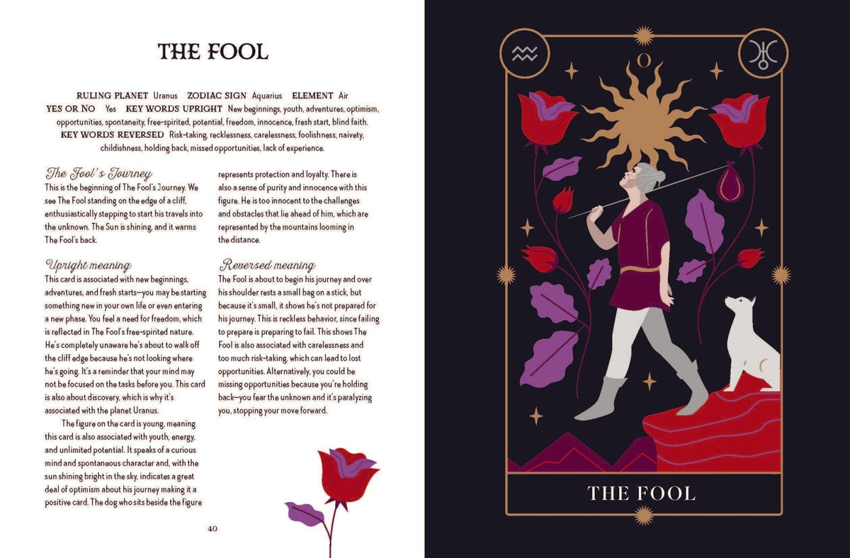 The Witch of the Forest's Tarot Magick Deck card featuring the deck's enchanting card art — Eternal Spirit
