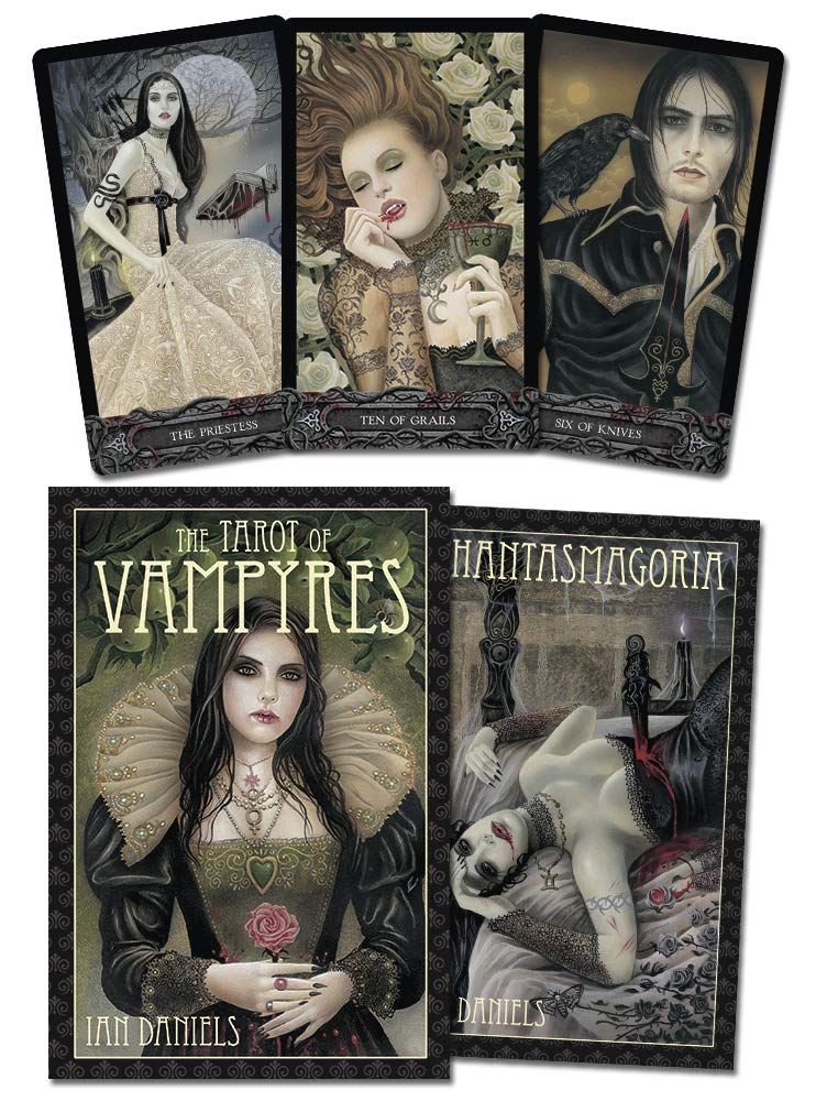 Sample card from the The Tarot of Vampyres tarot deck — Eternal Spirit