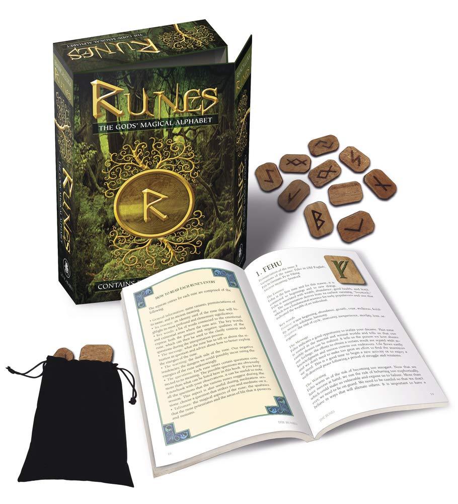 back cover of Runes - Runes Kit "The Gods' Magical Alphabet" — Eternal Spirit