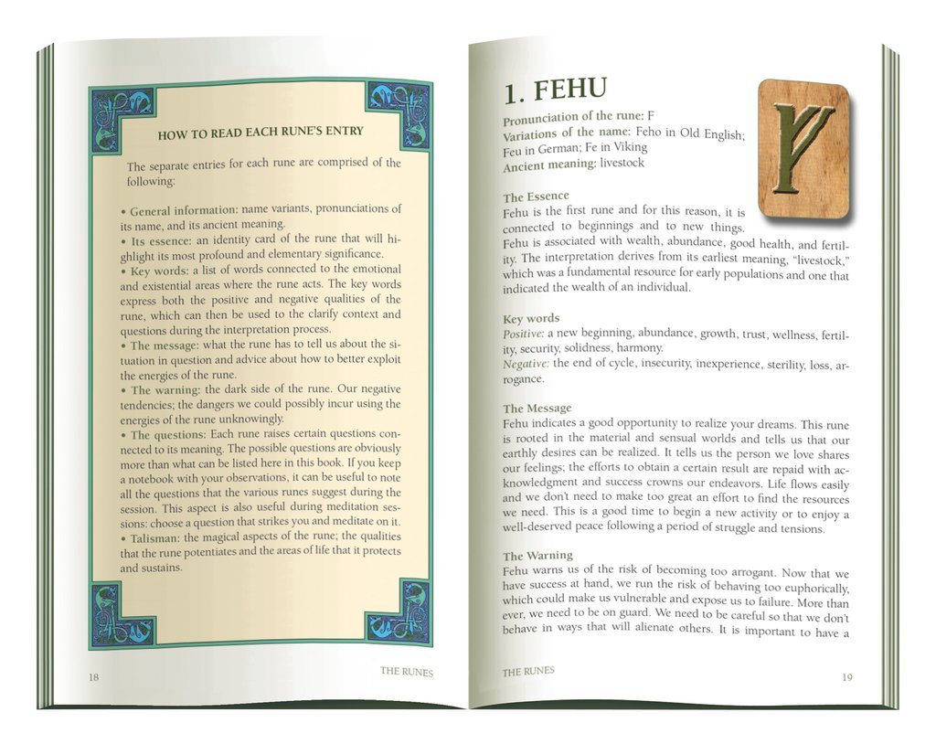 interior preview 3 of Runes - Runes Kit "The Gods' Magical Alphabet" — Eternal Spirit