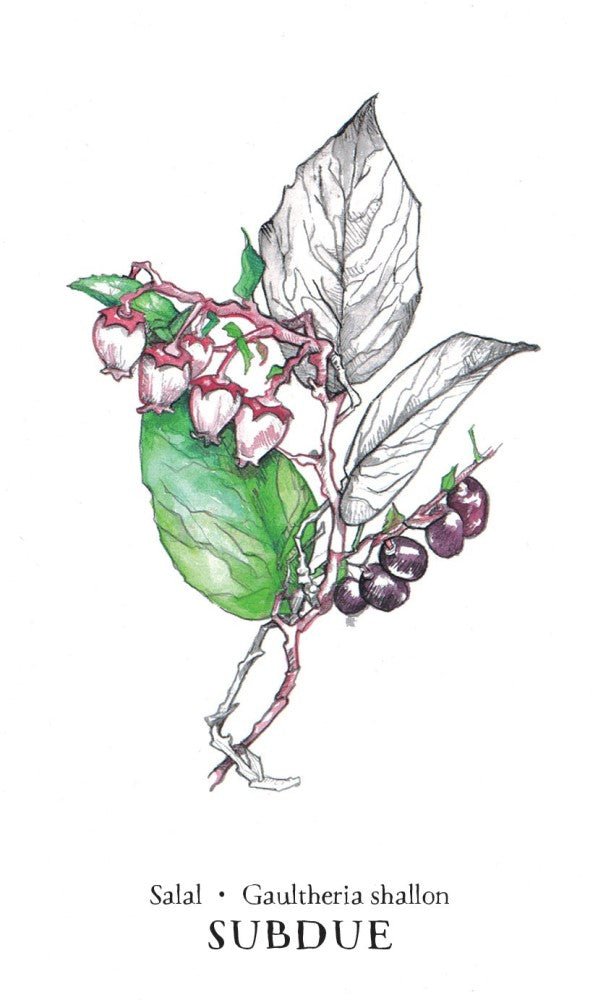 Hedgewitch Botanical Oracle card revealing the deck's deeply layered symbolism — Eternal Spirit