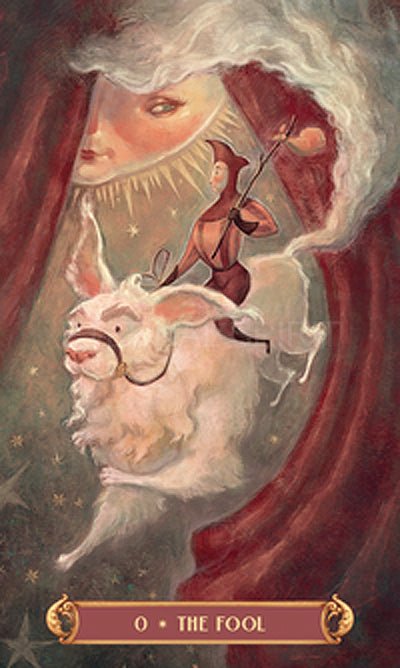 Cirque du Tarot card portraying the deck's otherworldly aesthetic — Eternal Spirit