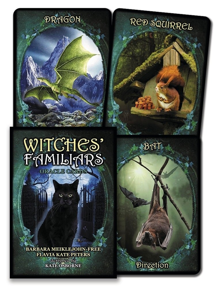 Witches' Familiars Oracle Cards card revealing the deck's deeply layered symbolism — Eternal Spirit