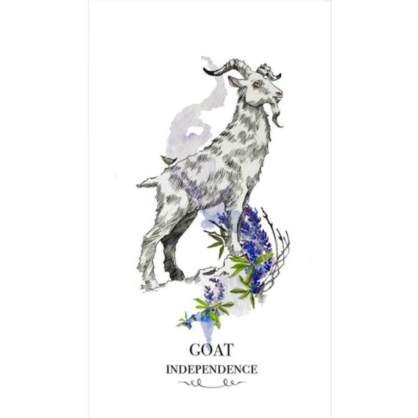 Winterseer Animal Oracle card capturing the deck's intuitive artistry — Eternal Spirit