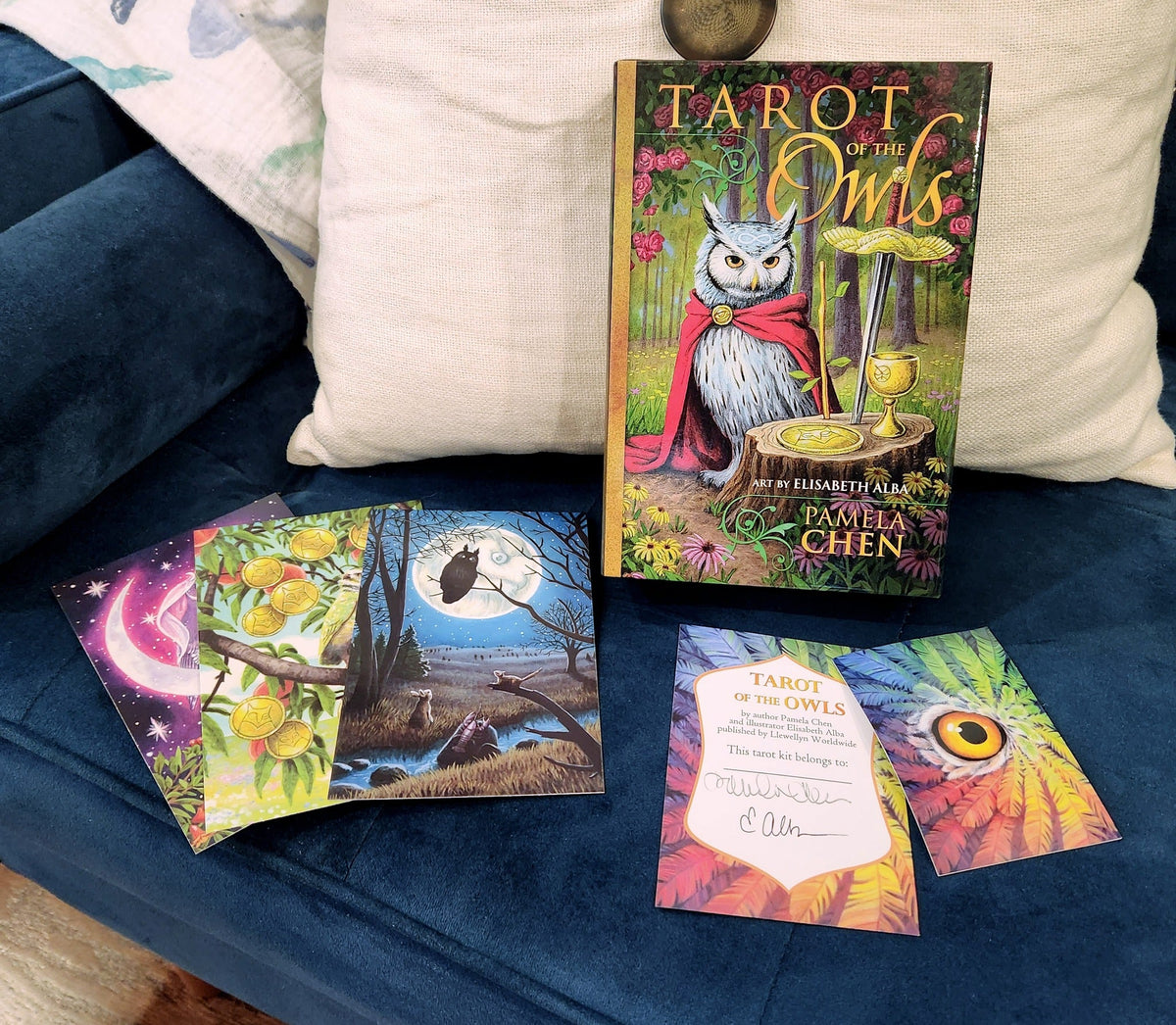 Tarot of the Owls card highlighting the deck's symbolic art — Eternal Spirit