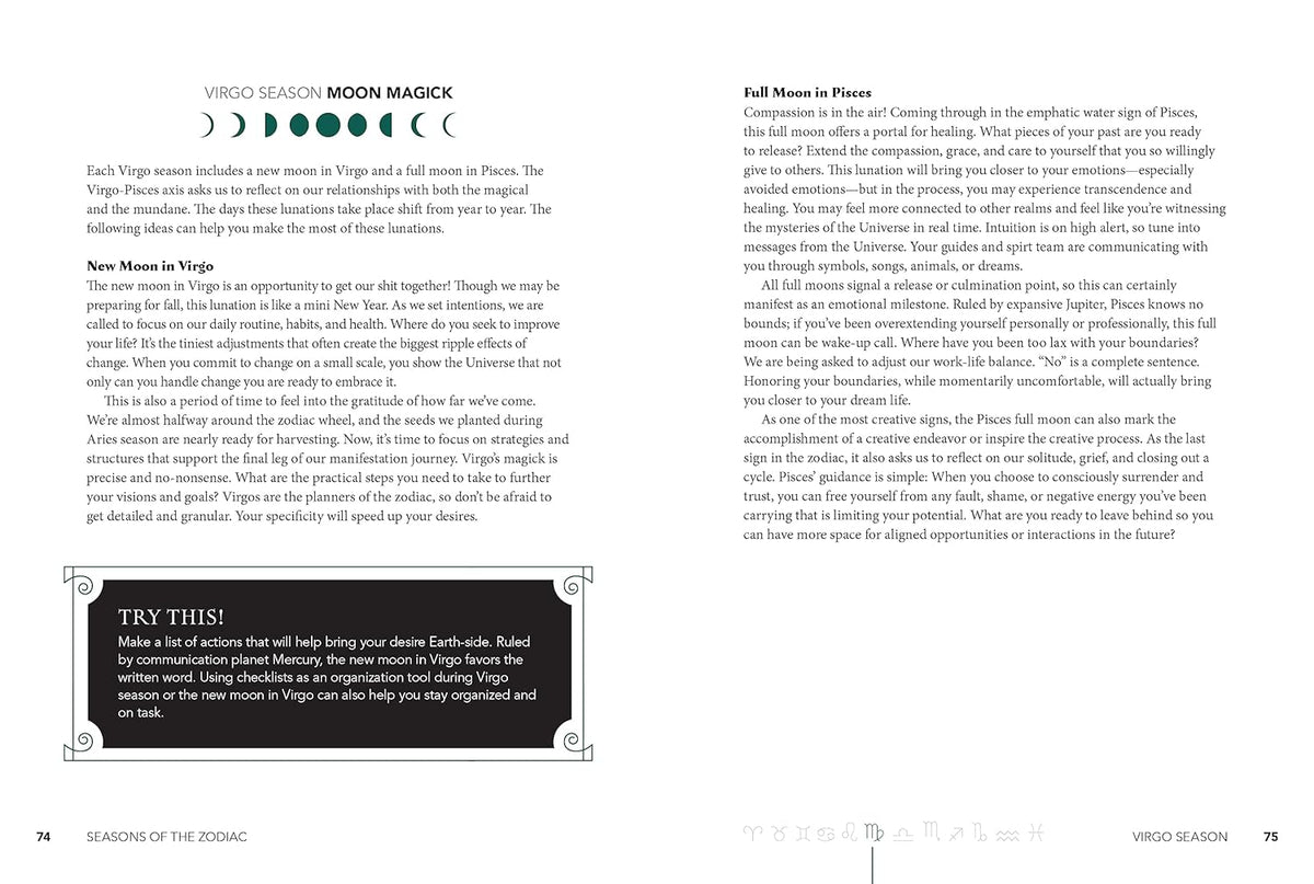 interior preview 5 of Seasons of the Zodiac — Eternal Spirit