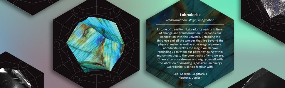 The Crystal Grid Deck card revealing the deck's mystical artwork — Eternal Spirit