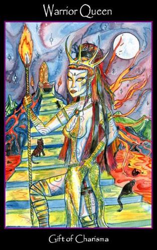 Tarot of the Sidhe card sharing the deck's luminous illustration style — Eternal Spirit