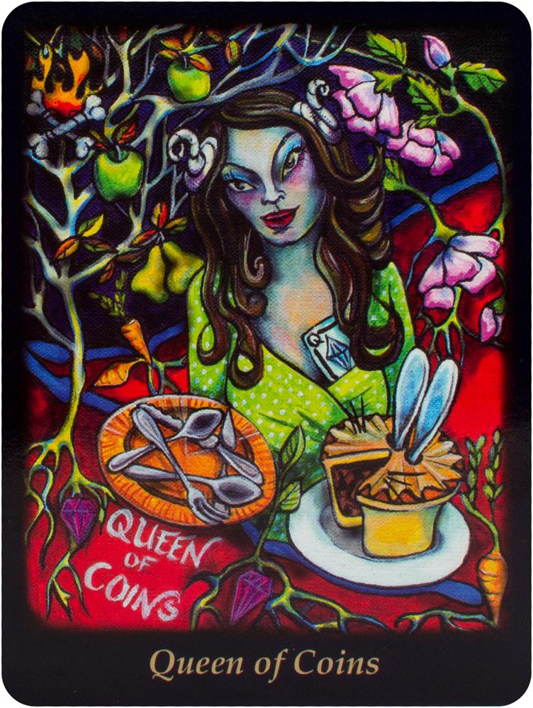 Bonefire Tarot card presenting the deck's visionary illustrations — Eternal Spirit