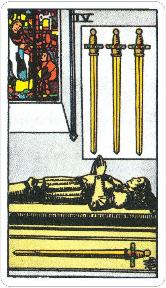 Albano-Waite Tarot card celebrating the deck's unique visual language — Eternal Spirit