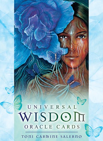 Universal Wisdom Oracle Cards box with sacred art by Joni Carmine Salerno — Eternal Spirit