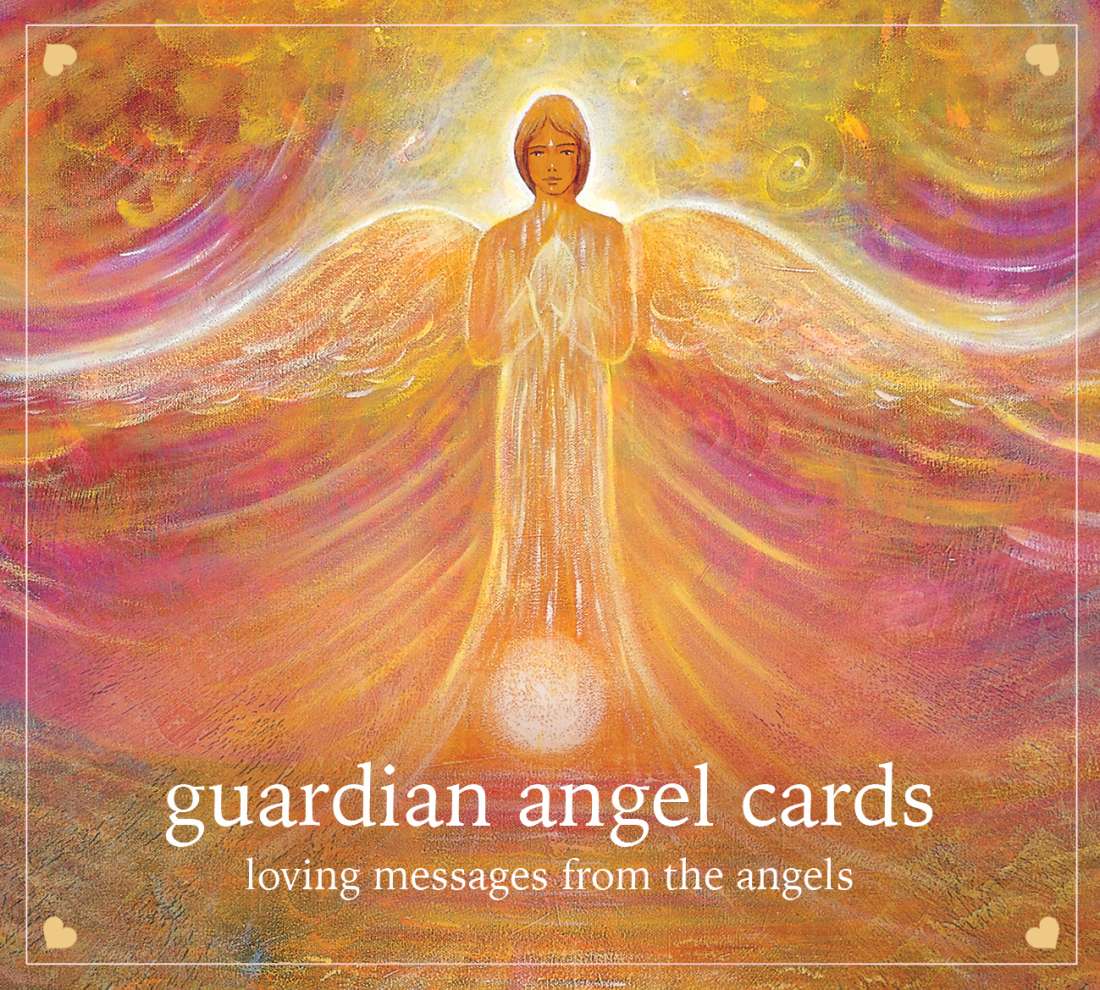 Guardian Angel Cards box with angel illustration and golden light — Eternal Spirit