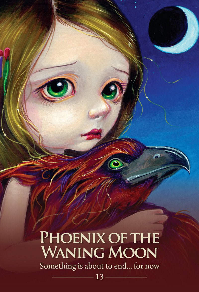 Oracle of the Shapeshifters Oracle card featuring the deck's enchanting card art — Eternal Spirit