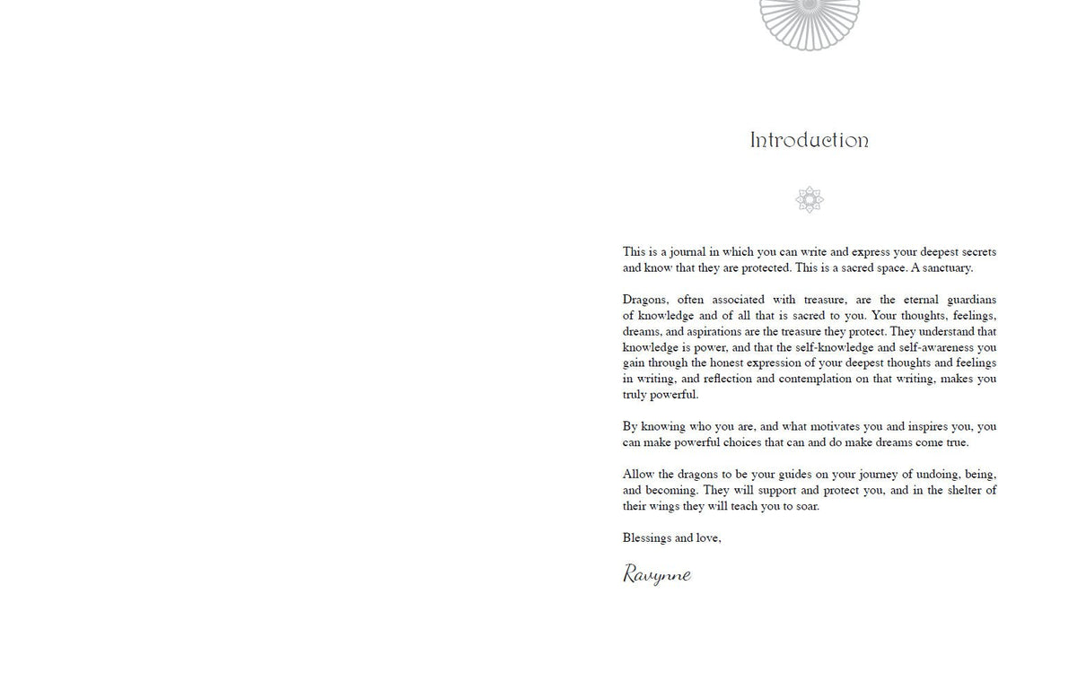 I Am Journal displaying the journal's beautiful page design — Eternal Spirit